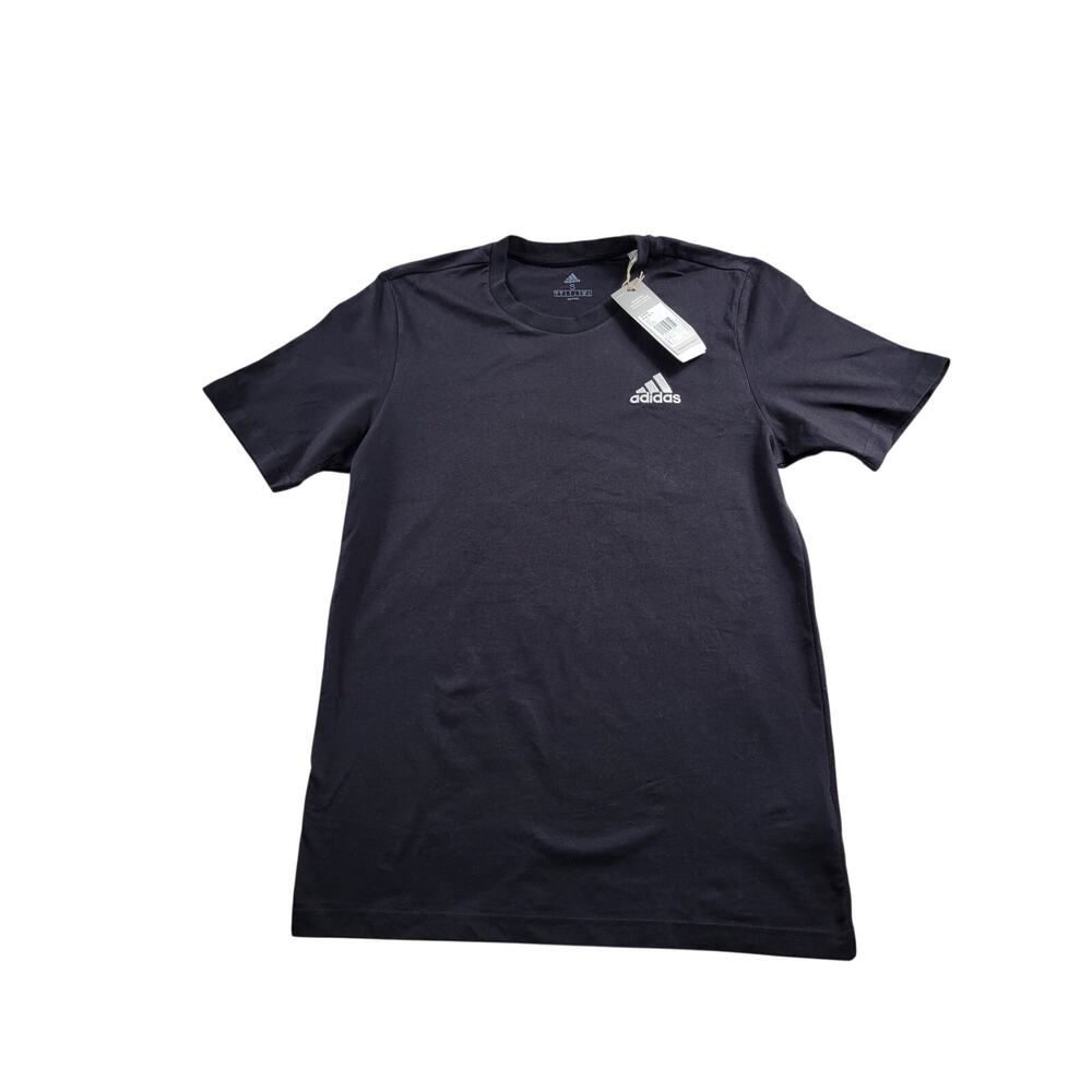 Adidas Men’s Essentials Performance Logo T-Shirt - Black/White - Size S- NWT
